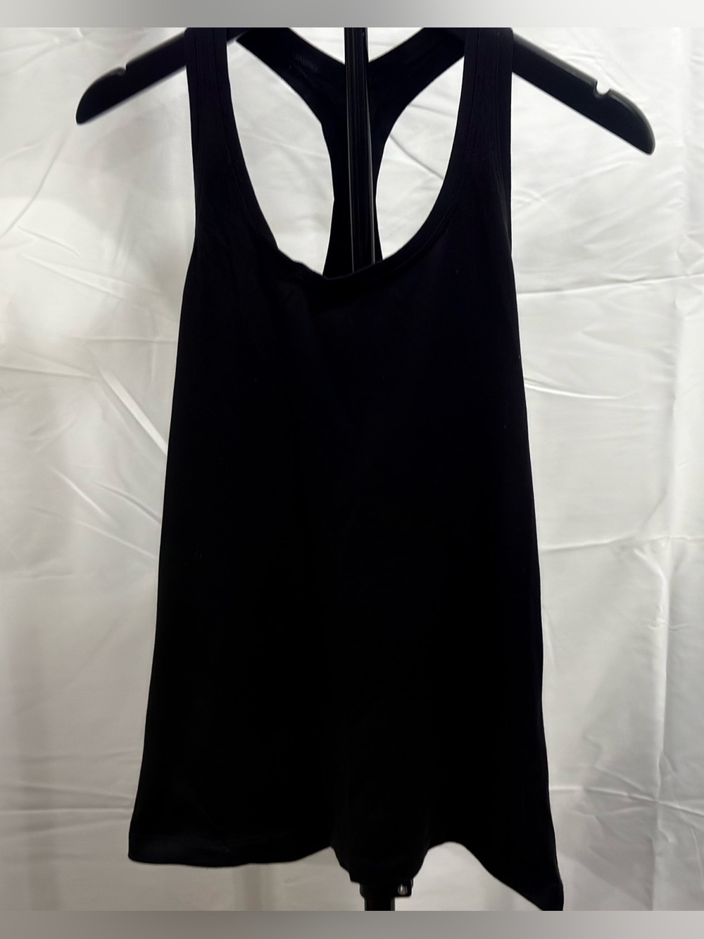 Lululemon Black Racerback Athletic Tank Top Women’s Size 6 Yoga Running